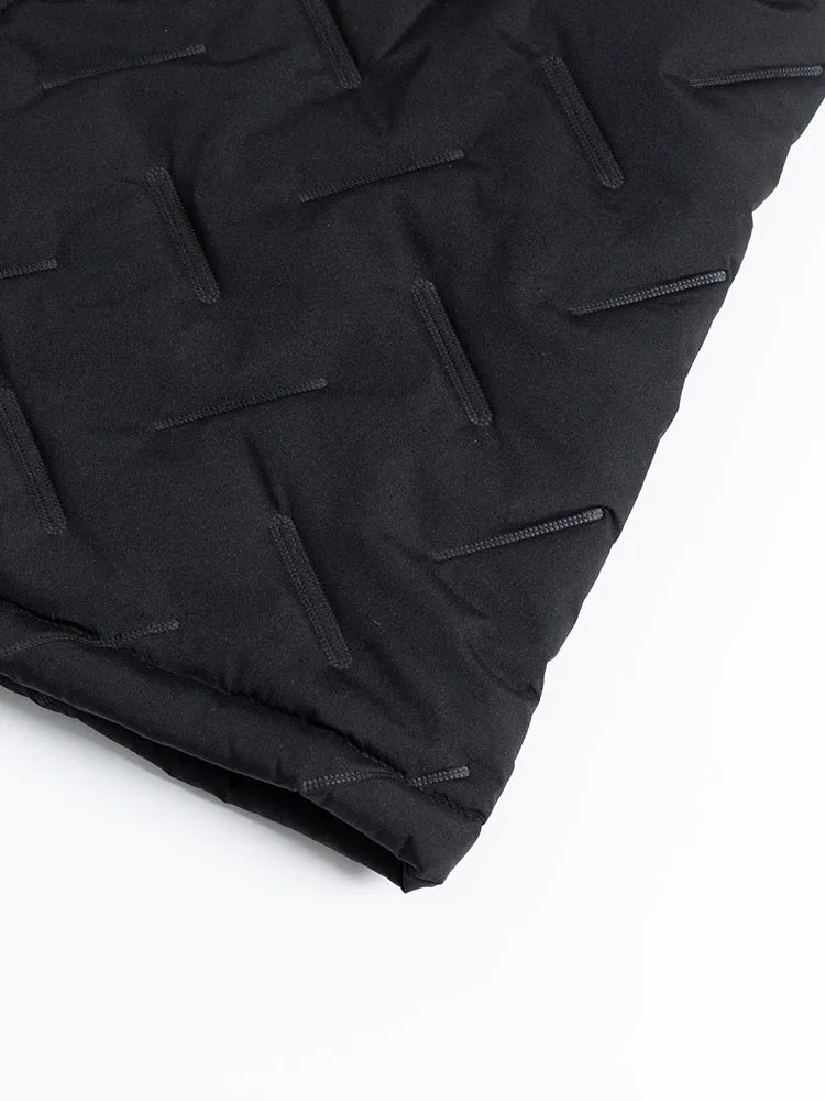 Mid-Length Quilted Padded Jacket for Men