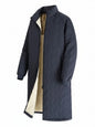 Mid-Length Quilted Padded Jacket for Men