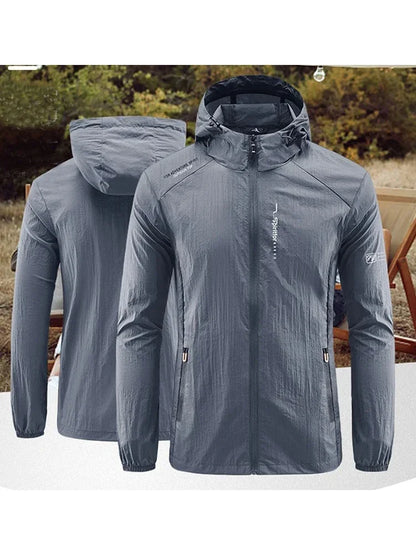 Men's UV Protection Quick Dry Windbreaker Jacket