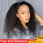 Afro Kinky Curly Wig with Headband 200% Density