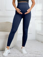 Womens Maternity Leggings Over Soft Polyester Activewear