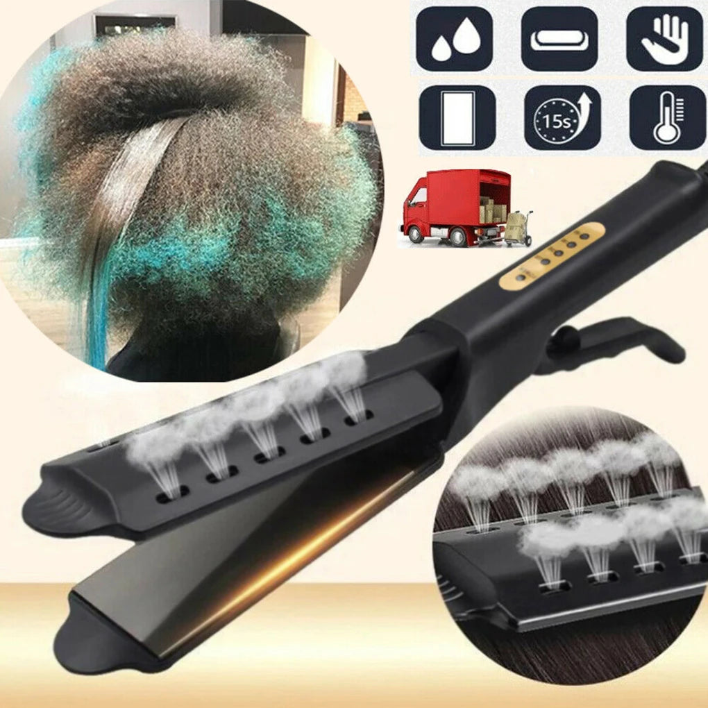 Ceramic Tourmaline Ionic Hair Straightener for Women