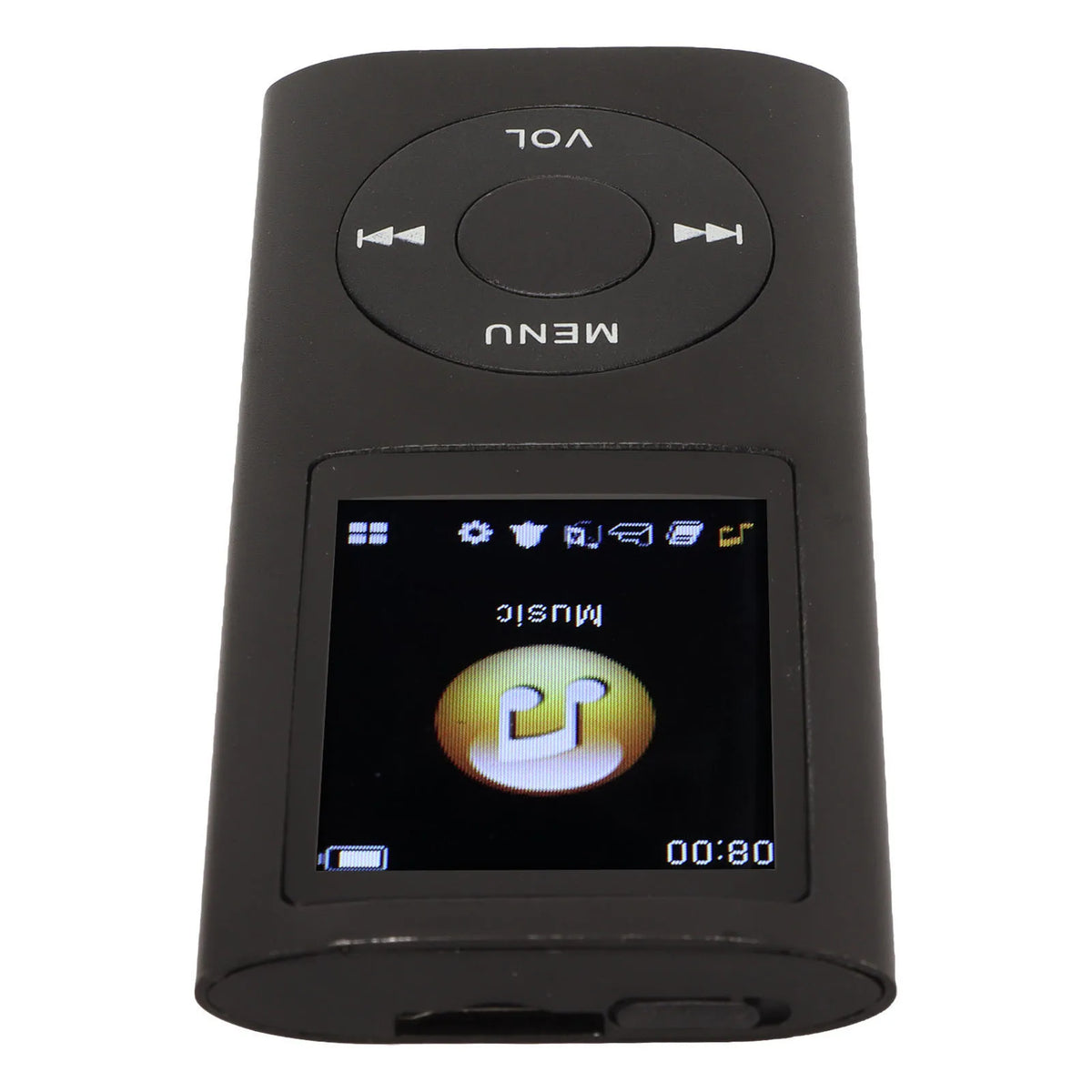 Aluminum Alloy Slim MP3 Player with 1.8 Inch LCD Screen