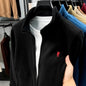 Men's Winter Thick Plush Jacket with Zipper and Pockets