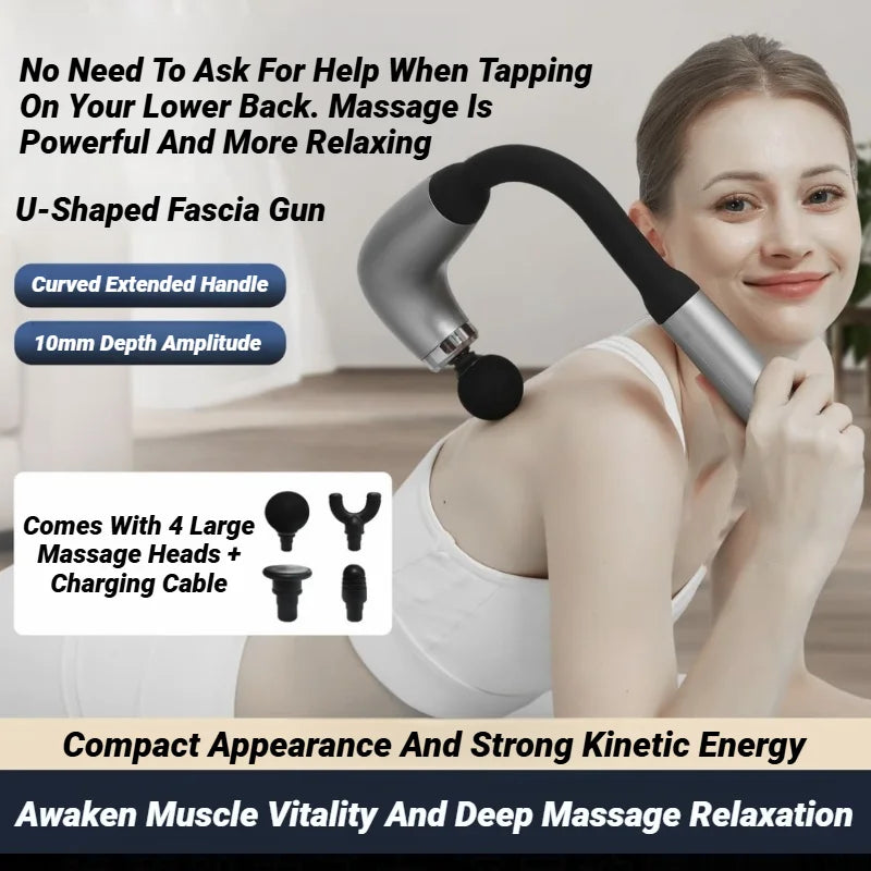 Electric Muscle Massage Gun Deep Tissue Massager