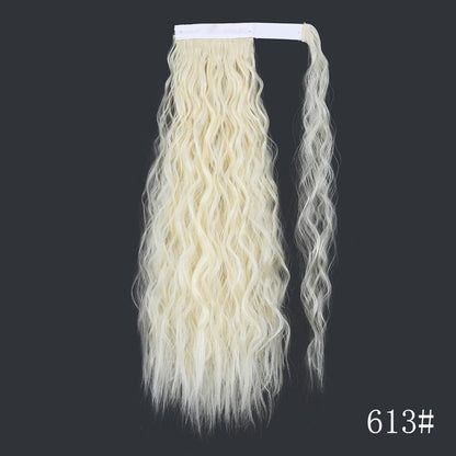 Long Straight Clip-in Ponytail Hair Extension Black