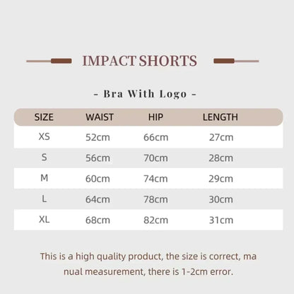 High Waisted Yoga Shorts for Women Nylon Elastane Solid