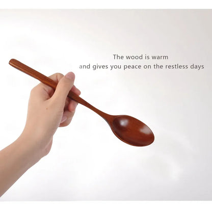 Wooden Spoon Set for Cooking and Dining
