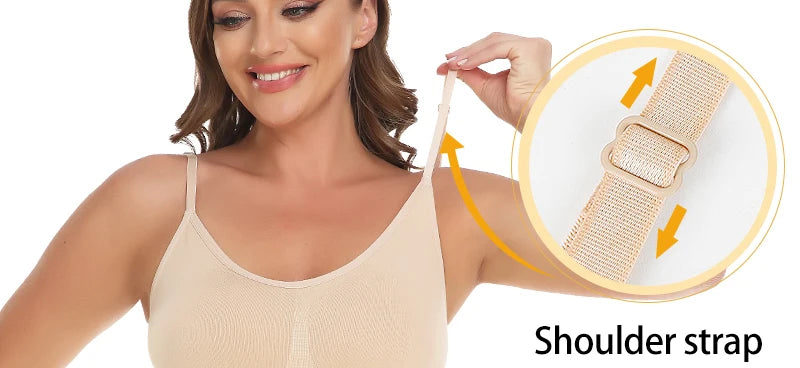 Low Back Bodysuit Shapewear for Women Black