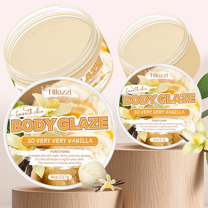 Vanilla Body Glaze for Moisturizing and Nourishing Skin