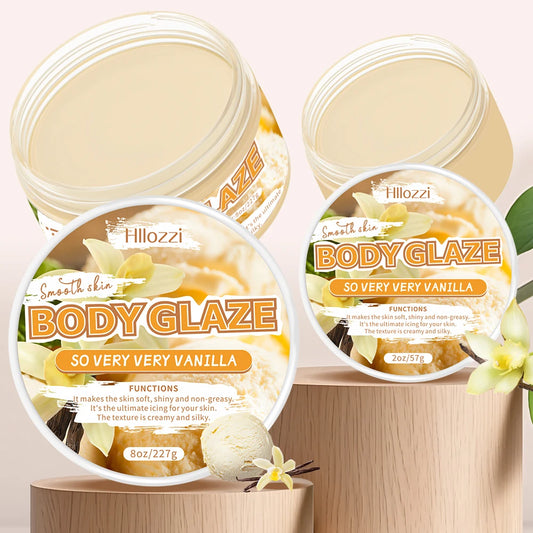 Vanilla Body Glaze for Moisturizing and Nourishing Skin