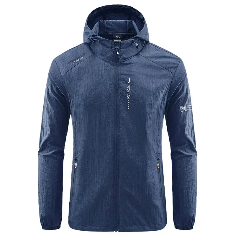 Men's UV Protection Quick Dry Windbreaker Jacket