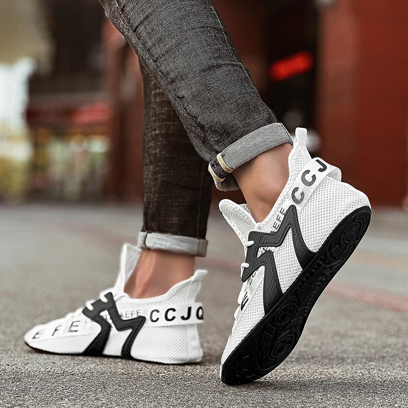 Breathable Mesh Summer Sports Sneakers for Men