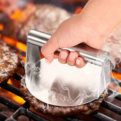 Stainless Steel Hamburger Meat Press Non-Stick Tool