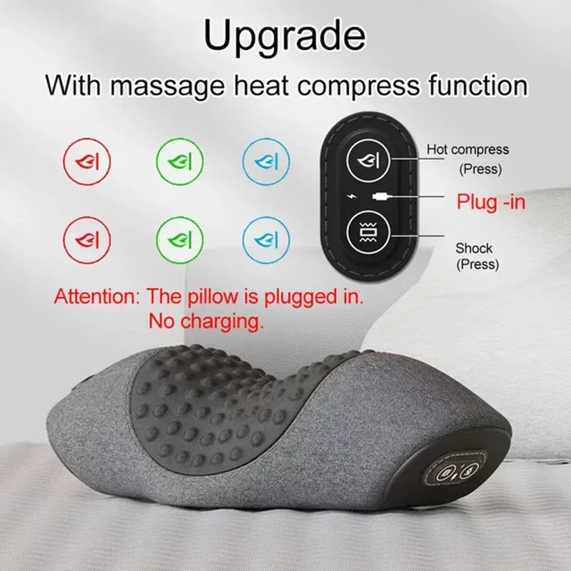 Heated Neck Massage Pillow