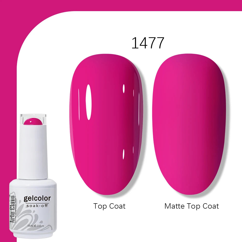 Arte Clavo 15ml UV Gel Nail Polish Summer Colors