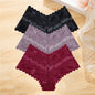 FINETOO Lace Boyshort Panties Set for Women S-XL