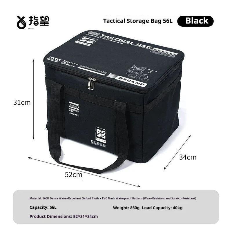 Insulated Waterproof Tactical Camping Bag 30L 42L 56L