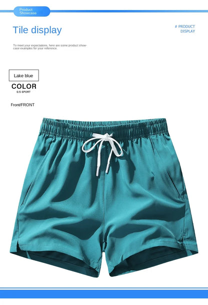 Men's Quick Dry Polyester Running Shorts
