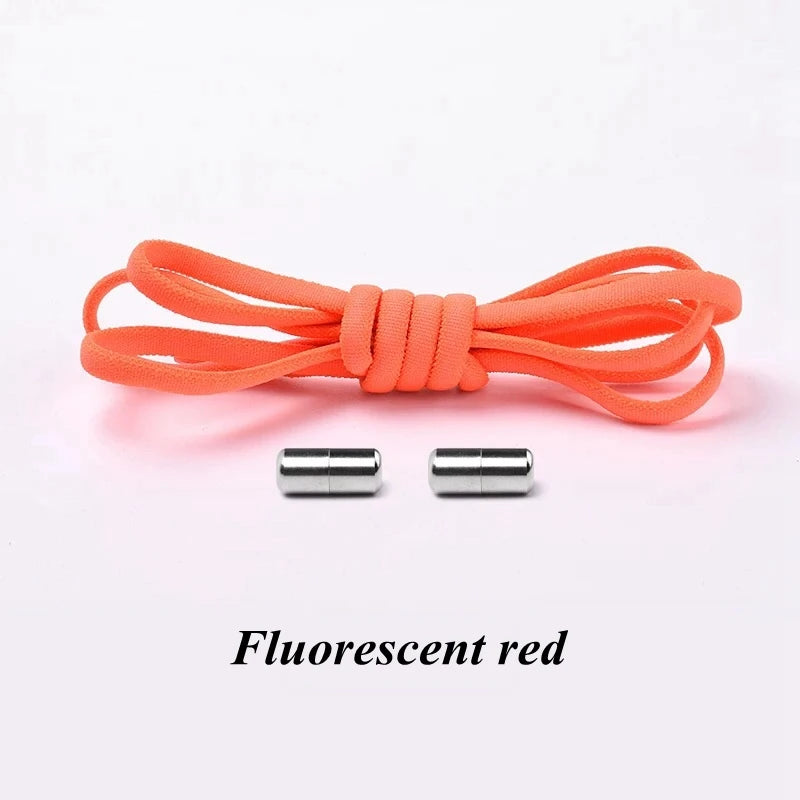 Round Elastic No Tie Shoelaces for Kids and Adults