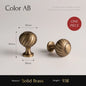 Brushed Antique Brass Kitchen Cabinet Pull Handle