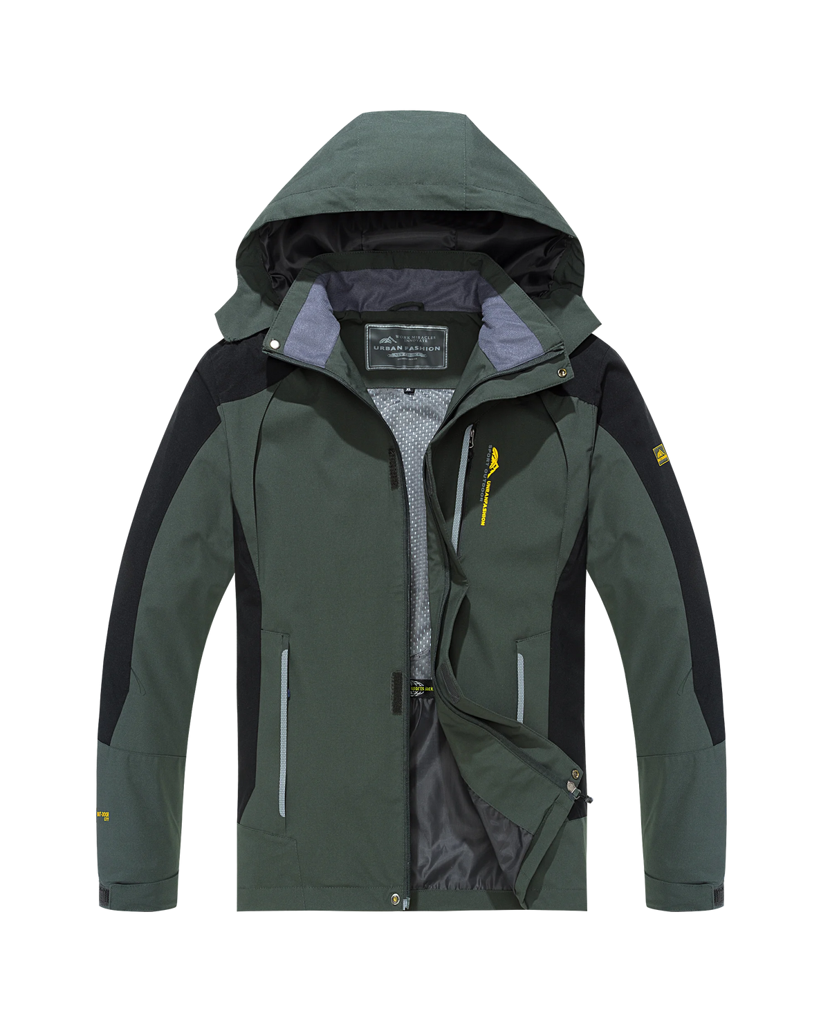 Men's Waterproof Windproof Hiking Jacket Outdoor