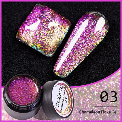 Clear 3D No Wipe Sculpture Gel Nail Polish 15ML