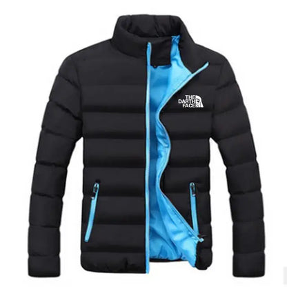Men's Casual Printed Cotton Parka Jacket