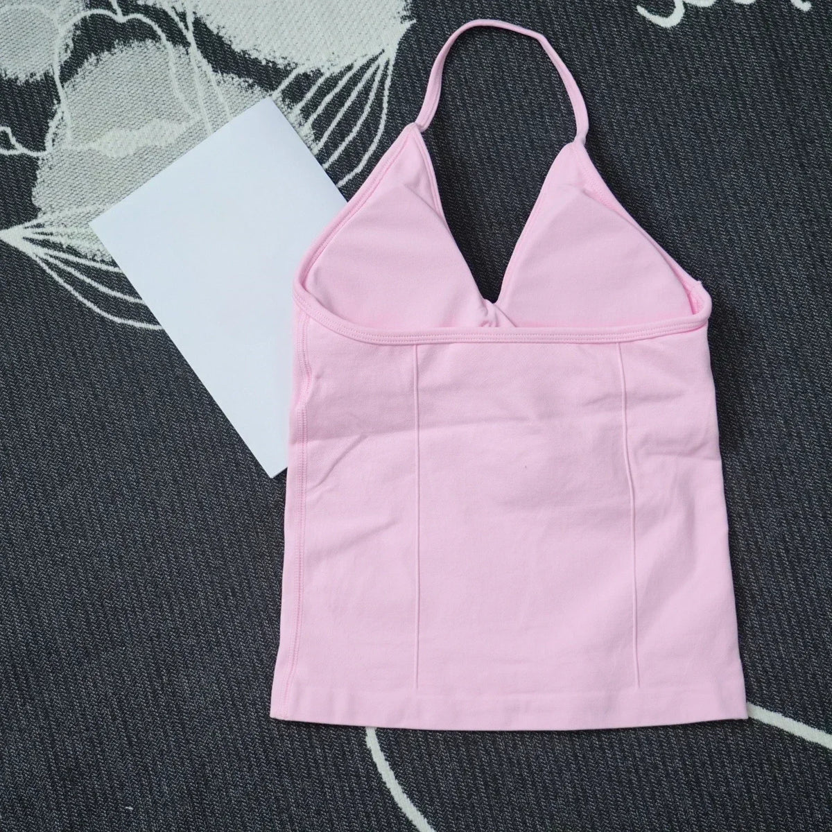 Seamless Lace-Up Bra and Shorts Yoga Set for Women