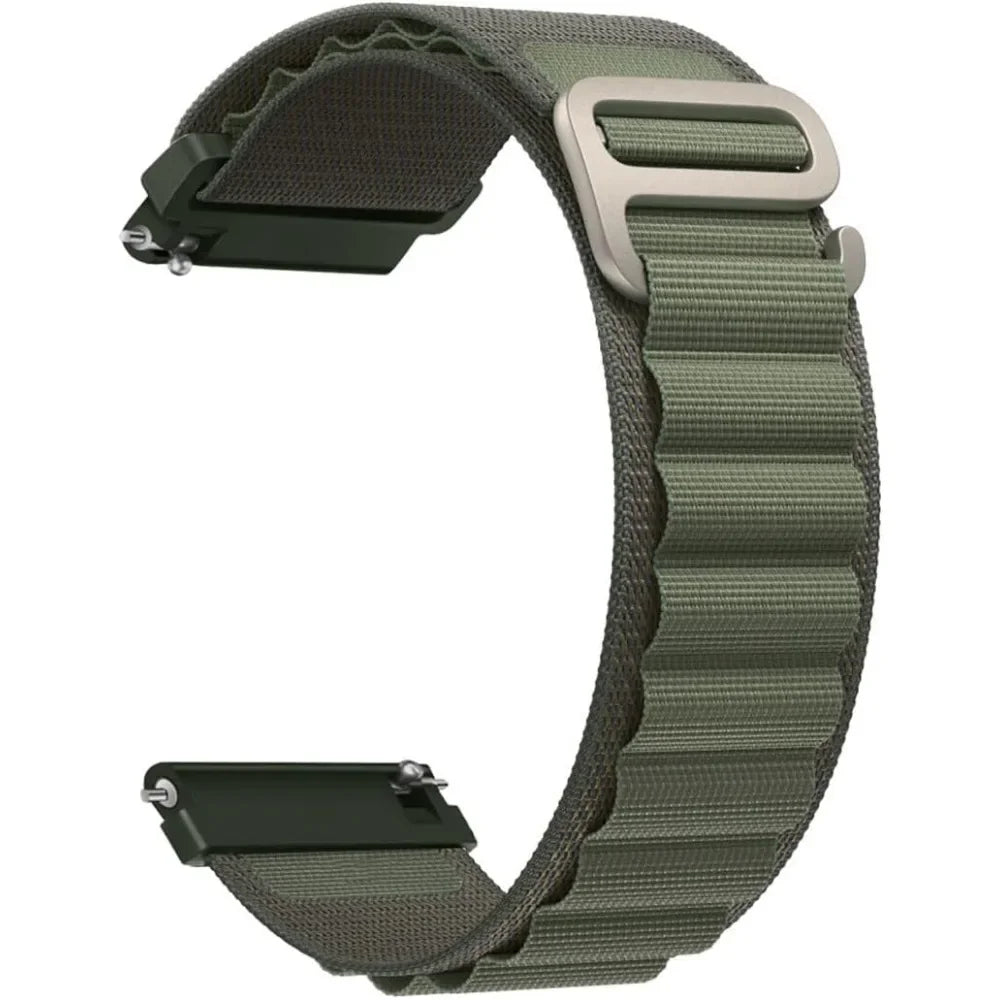 Nylon Sport Loop Band for Galaxy Watch 40mm 44mm