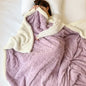 Soft Woolen Blanket, 100% Polyester, Striped Design