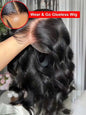 Body Wave Human Hair Glueless Wig 40 42 Inch