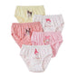 Cotton Girls Briefs with Cartoon Characters