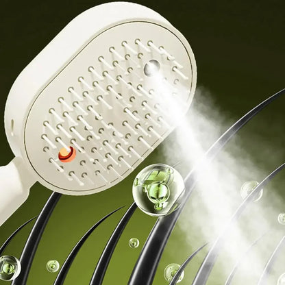 Electric Steam Hair Brush with USB-C Charging