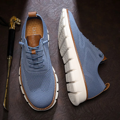 Men's Large Casual Fly-Weave Mesh Sports Shoes