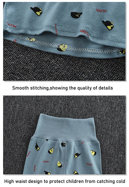 Children's Cotton Pajamas Set for Boys and Girls