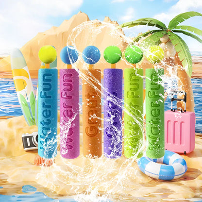 10 Packs Foam Water Guns for Kids Outdoor Fun