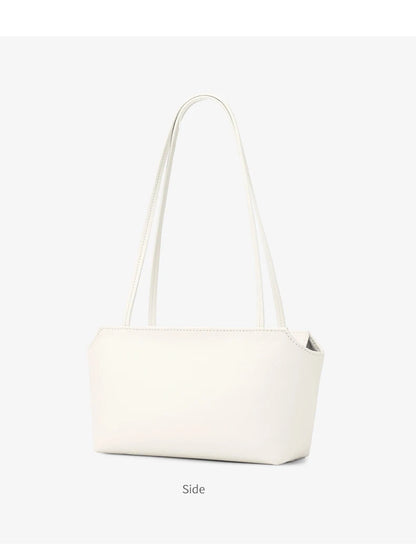 Genuine Cowhide Leather Mini Shoulder Tote Bag
