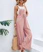 Yellow Denim Jumpsuit for Women Casual Street Wear