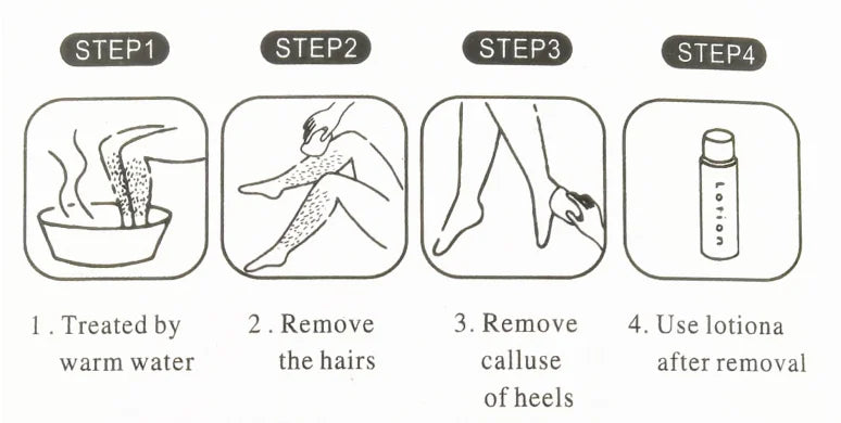Crystal Hair Removal Eraser