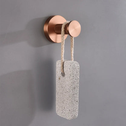 Brushed Rose Gold Metal Bath Hardware Set