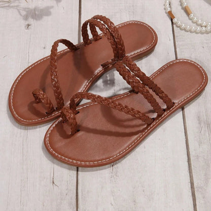 Women's Flat Soft-soled Non-slip Sandals for Summer