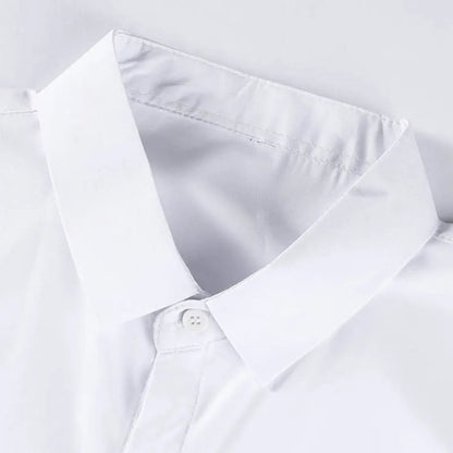 Men's Casual Short Sleeved Shirt Polyester Blend