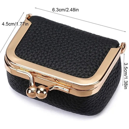 Genuine Leather Coin Purse Mini Small Item Bag