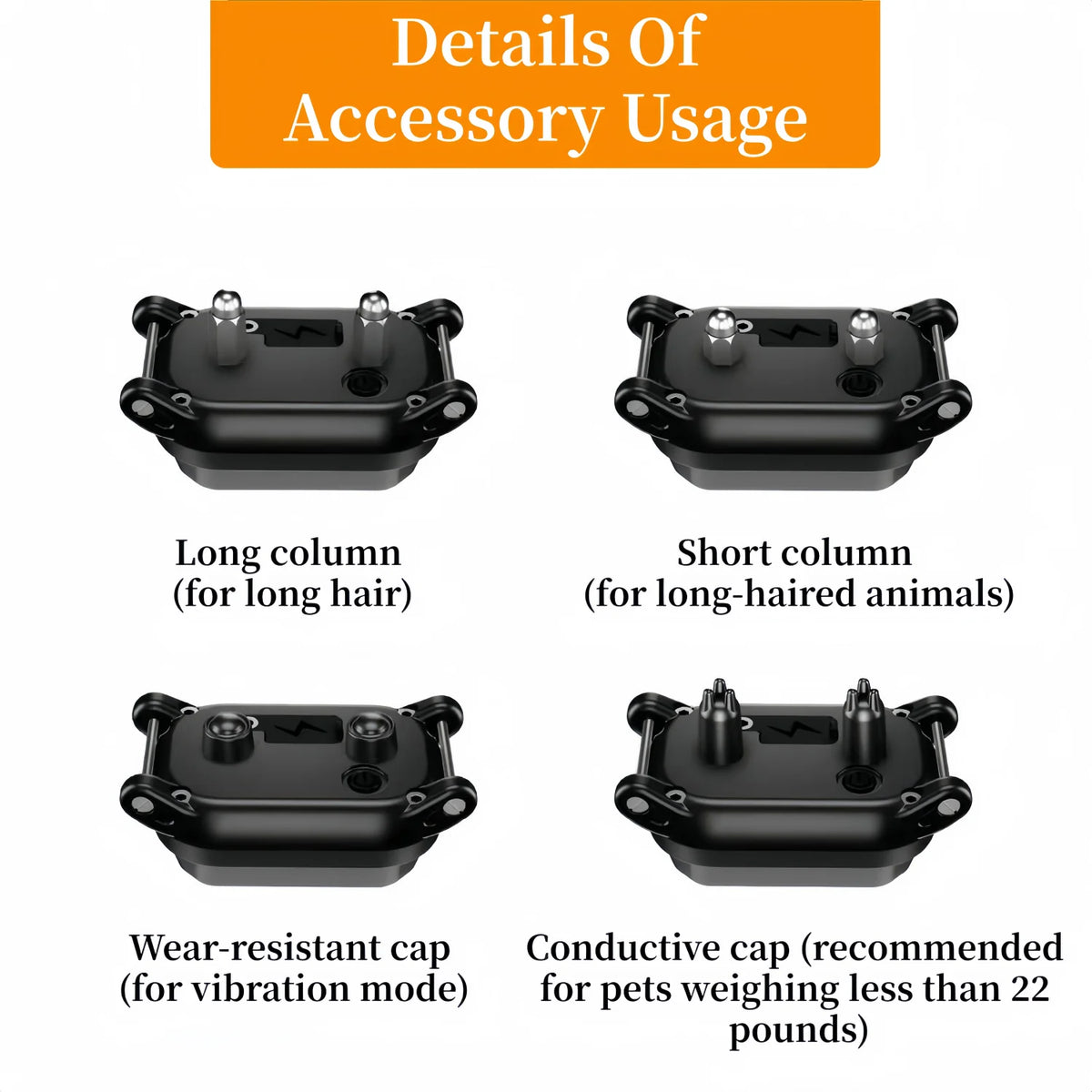 Rechargeable Dog Training Collar with Remote