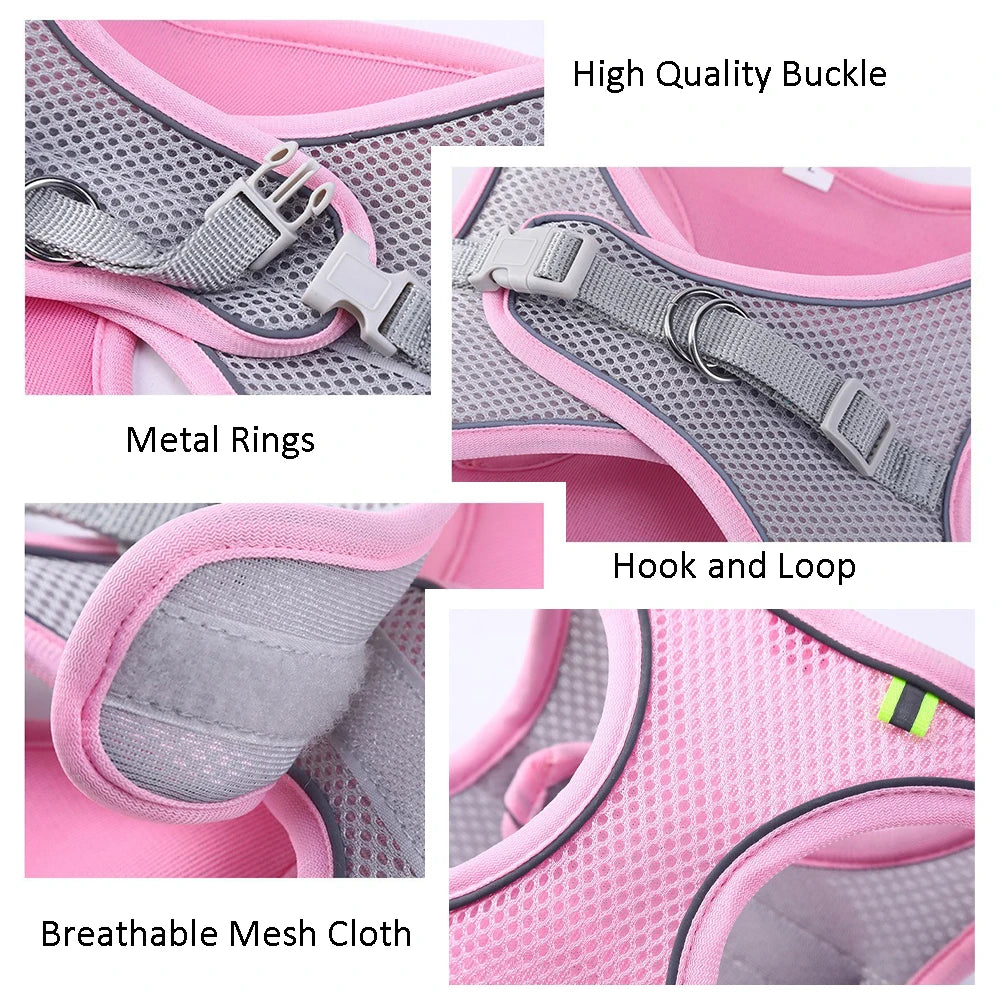 Adjustable Reflective Pet Harness