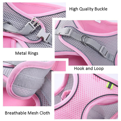 Adjustable Reflective Pet Harness