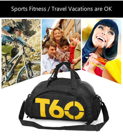 Waterproof Nylon Gym Bag for Fitness and Travel