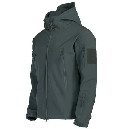 Men's Hooded Tactical Waterproof Bomber Jacket