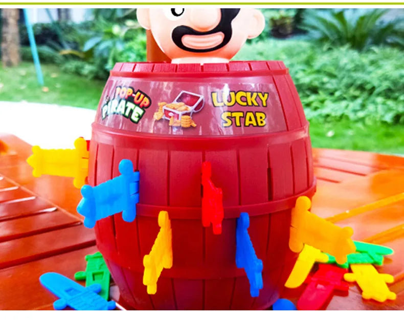 Jumping Pirates Barrel Game Toy for Kids
